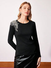 MOTF PREMIUM BEADED EMBROIDERY TOP